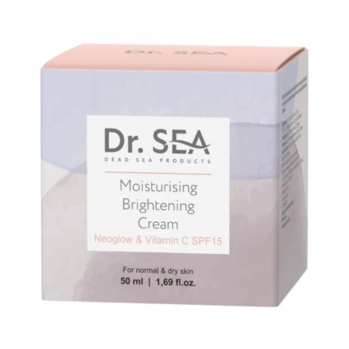 DR. SEA drėkinamasis, šviesinamasis kremas veidui su Neoglow kompleksu ir vitaminu C SPF15, 50ml (2)-min DR. SEA drėkinamasis, šviesinamasis kremas veidui su Neoglow kompleksu ir vitaminu C SPF15, 50ml