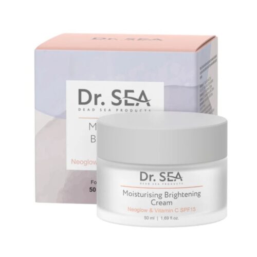 DR. SEA drėkinamasis, šviesinamasis kremas veidui su Neoglow kompleksu ir vitaminu C SPF15, 50ml-min DR. SEA drėkinamasis, šviesinamasis kremas veidui su Neoglow kompleksu ir vitaminu C SPF15, 50ml