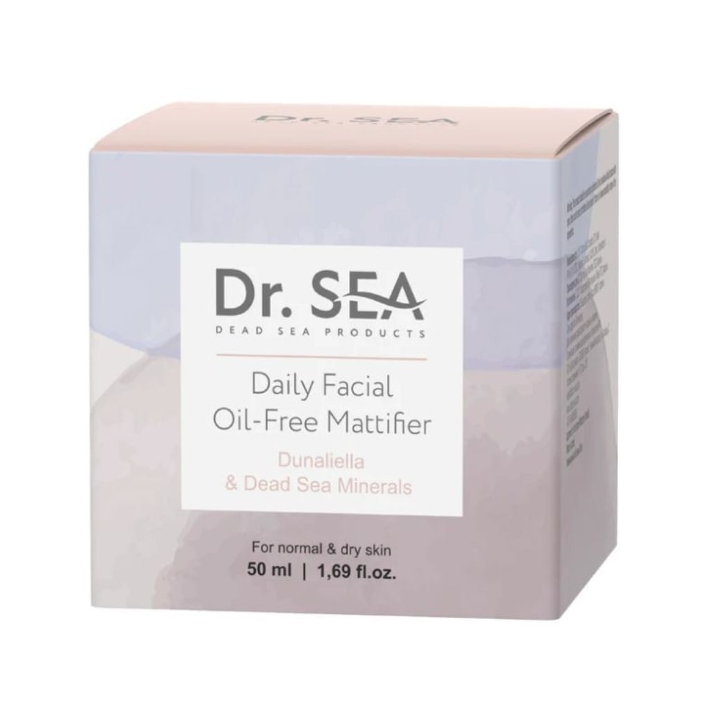 DR. SEA maitinamasis kremas veidui su Dunaliellos dumbliais ir Negyvosios jūros mineralais, 50ml