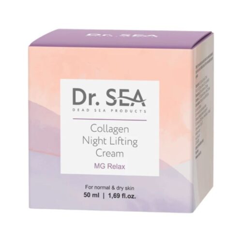DR. SEA stanginamasis naktinis kremas veidui su kolagenu ir MG RELAX kompleksu, 50ml (2)-min DR. SEA stanginamasis naktinis kremas veidui su kolagenu ir MG RELAX kompleksu, 50ml