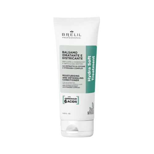 BRELIL drėkinamasis kondicionierius sausiems, sunkiai suvaldomiems plaukams HYDRA, 250ml