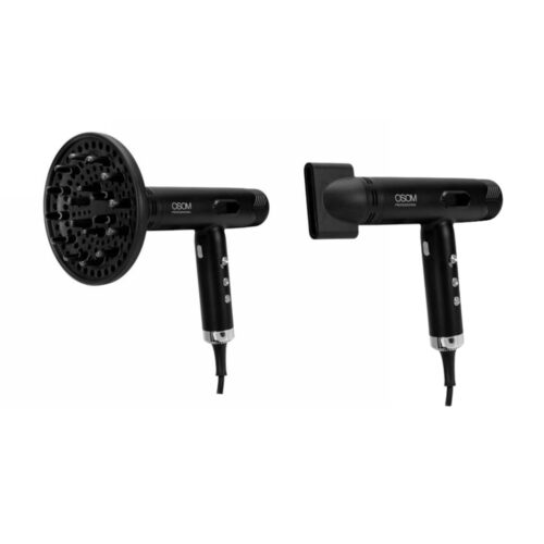 OSOM Professional plaukų džiovintuvas VORTEX High Speed BLDC Hair Dryer OSOMP6809BL, juodos spalvos, 1800W (4)-min OSOM Professional plaukų džiovintuvas VORTEX High Speed BLDC Hair Dryer OSOMP6809BL, juodos spalvos, 1800W