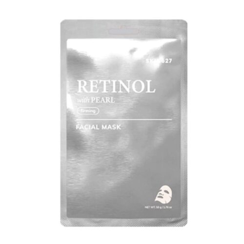 SKIN627 stangrinamoji lakštinė veido kaukė su retinoliu ir perlais, 22ml-min SKIN627 stangrinamoji lakštinė veido kaukė su retinoliu ir perlais, 22ml