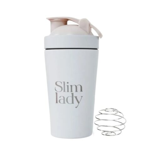 Slim Lady metalinis kokteilių plaktuvas_gertuvė, 500ml-min Slim Lady metalinis kokteilių plaktuvas/gertuvė, 500ml