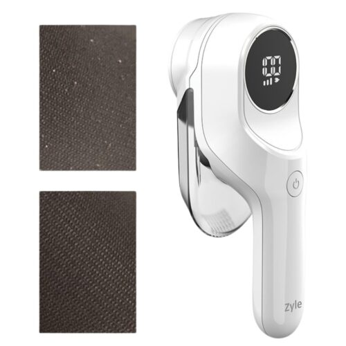 Zyle įkraunamas pūkų rinkiklis ZY108LNW, baltos spalvos, 9W