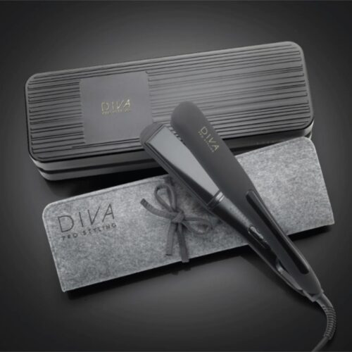 Diva Pro Styling plaukų tiesintuvas Wide Digital Styler-min Diva Pro Styling plaukų tiesintuvas Wide Digital Styler