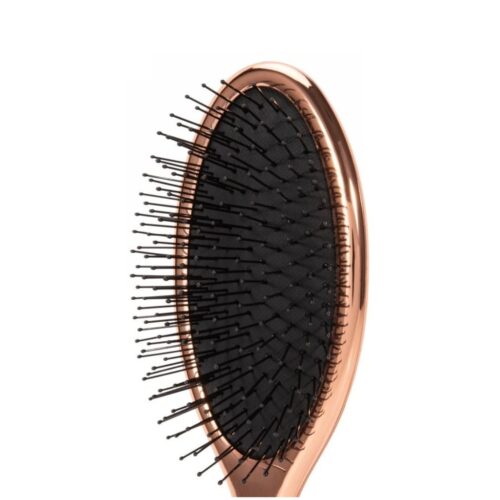 OSOM Professional šepetys plaukams Hair Brush Rose Gold Chrome OSOMP2259, su nailono spygliukais, rožinio aukso chromo spalvos