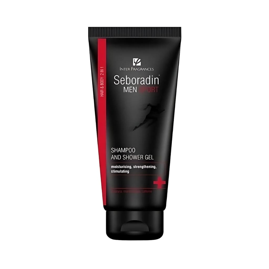 SEBORADIN MED 2in1 šampūnas ir dušo gelis MEN SPORT, 200ml-min SEBORADIN MED 2in1 šampūnas ir dušo gelis MEN SPORT, 200ml