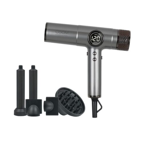 OSOM Professional plaukų džiovintuvas-formuotuvas OPUS Multi Styler OSOMP02342, komplektacijoje 5 antgaliai, 1900W-min OSOM Professional plaukų džiovintuvas-formuotuvas OPUS Multi Styler OSOMP02342, komplektacijoje 5 antgaliai, 1900W