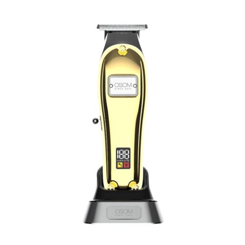 OSOM plaukų kirpimo-kantavimo mašinėlė-trimeris Electric Hair Trimmer OSOM7GOLD, aukso spalvos-min OSOM plaukų kirpimo-kantavimo mašinėlė-trimeris Electric Hair Trimmer OSOM7GOLD, aukso spalvos