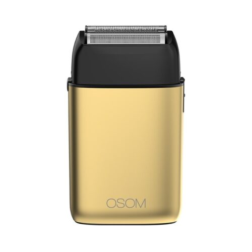 OSOM plaukų skutimo mašinėlė Foil Shaver OSOM4GOLD, aukso spalvos (2)-min OSOM plaukų skutimo mašinėlė Foil Shaver OSOM4GOLD, aukso spalvos
