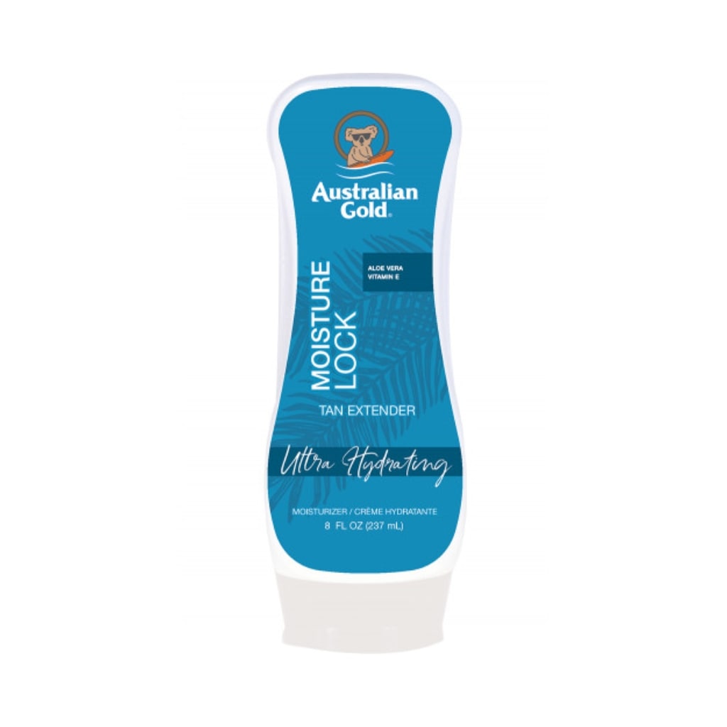 Australian Gold drėkinantis pienelis po deginimosi Moisture Lock Tan Extender, 227g