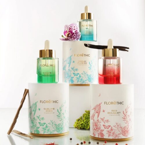 FLORĒTHIC aliejiniai plaukų kvepalai-min FLORĒTHIC aliejiniai plaukų kvepalai Sublime Eden, 30ml