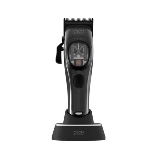 OSOM Professional profesionali plaukų kirpimo mašinėlė PRIME Cordless Hair Clipper OSOMP01GBL, juodos spalvos (2)-min OSOM Professional profesionali plaukų kirpimo mašinėlė PRIME Cordless Hair Clipper OSOMP01GBL, juodos spalvos