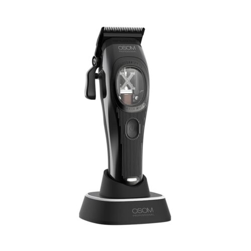 OSOM Professional profesionali plaukų kirpimo mašinėlė PRIME Cordless Hair Clipper OSOMP01GBL, juodos spalvos-min OSOM Professional profesionali plaukų kirpimo mašinėlė PRIME Cordless Hair Clipper OSOMP01GBL, juodos spalvos