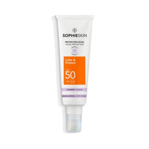 SOPHIE SKIN raminantis apsauginis veido kremas nuo saulės SPF50, 50ml SOPHIE SKIN raminantis apsauginis veido kremas nuo saulės SPF50, 50ml