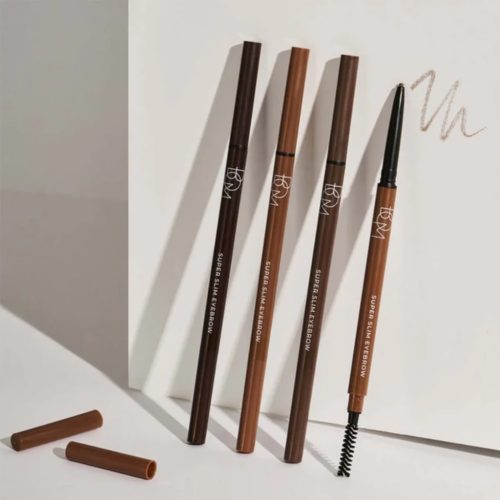 BOM antakių pieštukas Super Slim Eyebrow,-min BOM antakių pieštukas Super Slim Eyebrow, 02 Rich Brown