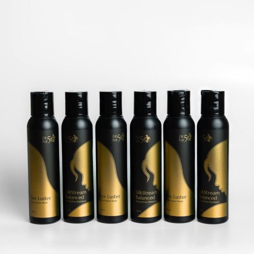 Fit for 50 (3)-min Fit for 50 plaukų šampūnas SilkStream Balanced, 100ml