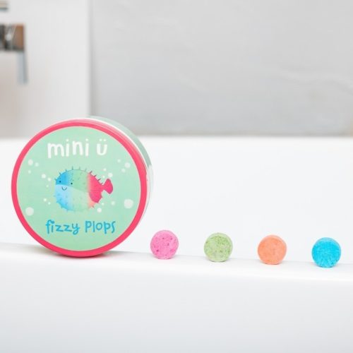 MINI-U putojančios tabletės voniai Fizzy Plops MINI515, 4x3g