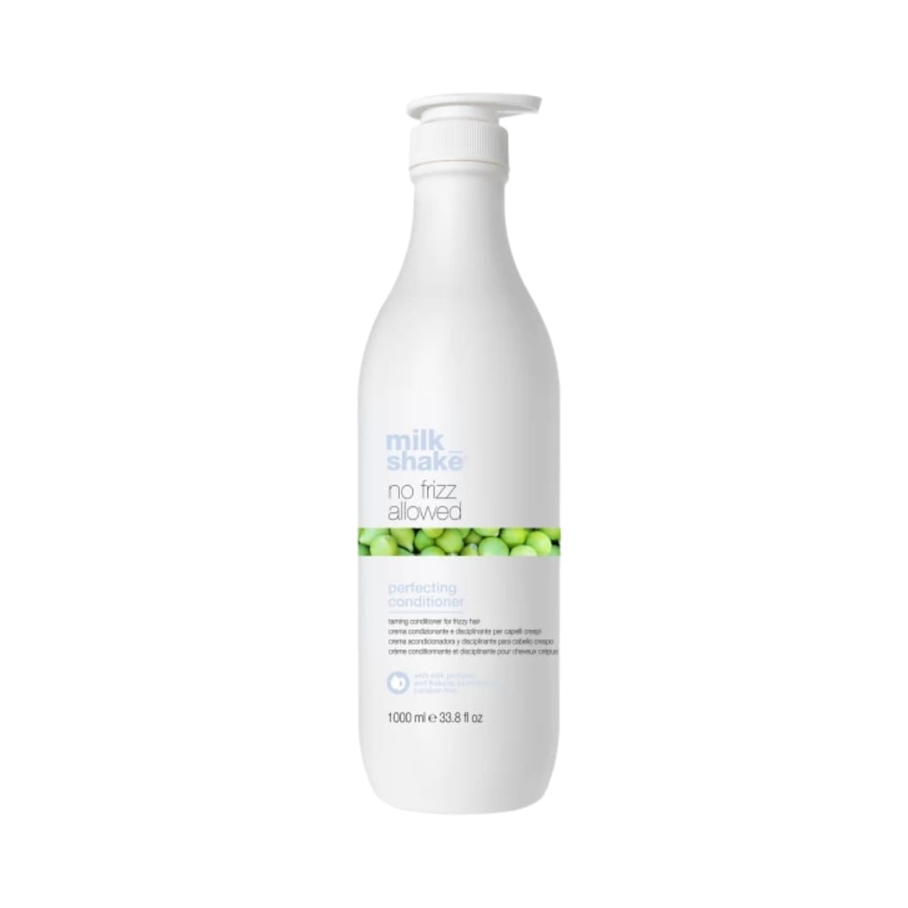 Milk Shake kondicionierius šiauštis linkusiems plaukams NO FRIZZ ALLOWED PERFECTING CONDITIONER, 1000ml