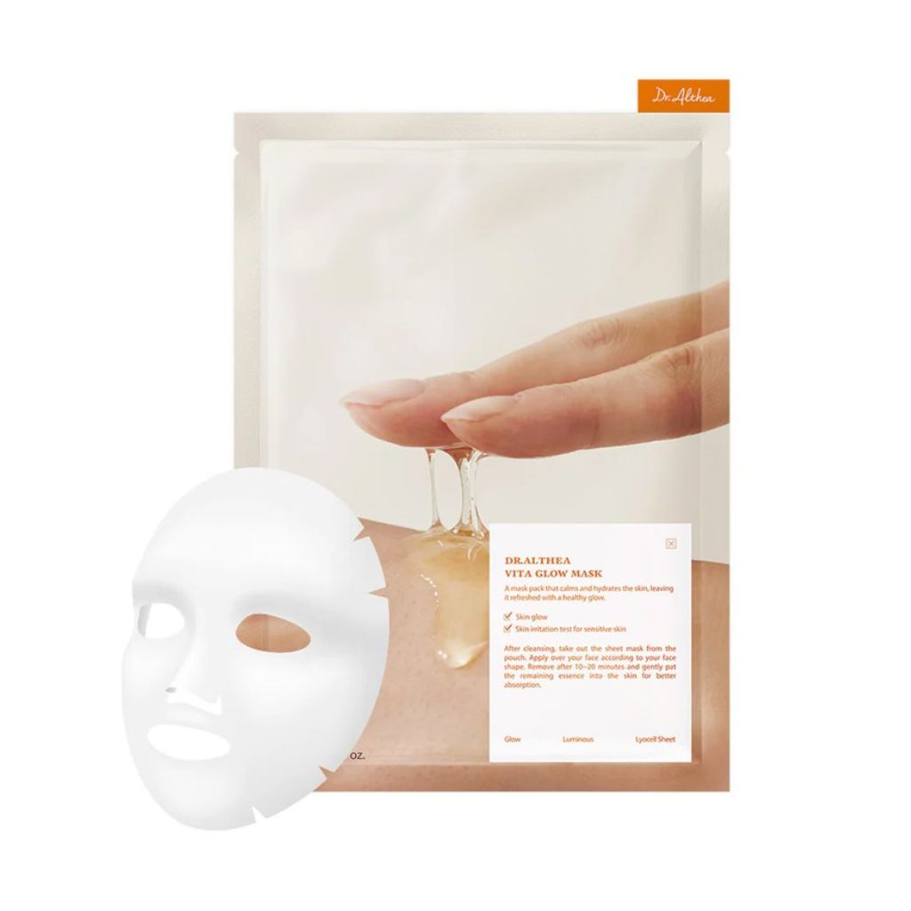 Dr. Althea šviesinamoji lakštinė veido kaukė Vita Glow Mask
