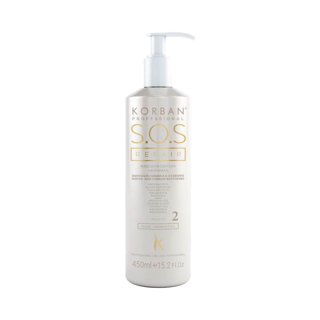 Korban S.O.S Repair atstatanti plaukų kaukė, 450 ml