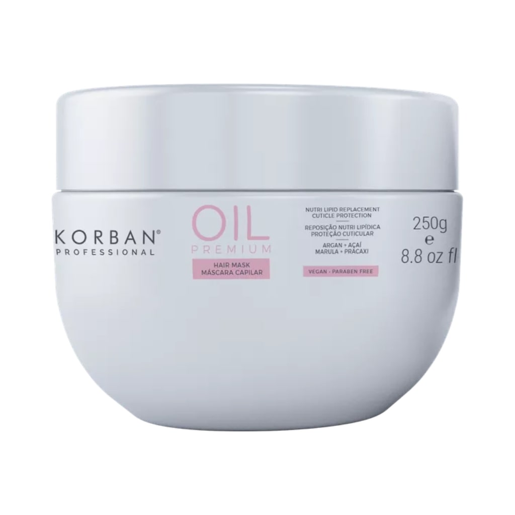 Korban drėkinanti plaukų kaukė Oil Premium, 250g