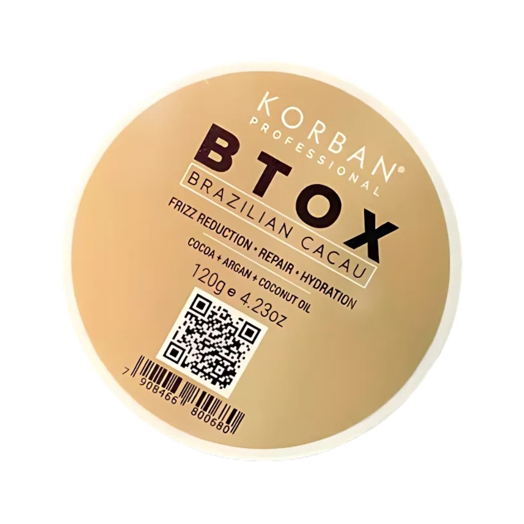 Korban plaukus atstatanti procedūra Btox Brazilian Cacau, 120g