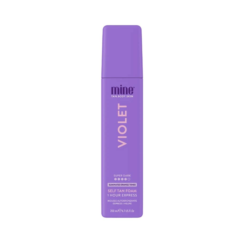 MINETAN savaiminio įdegio putos Violet, 200ml