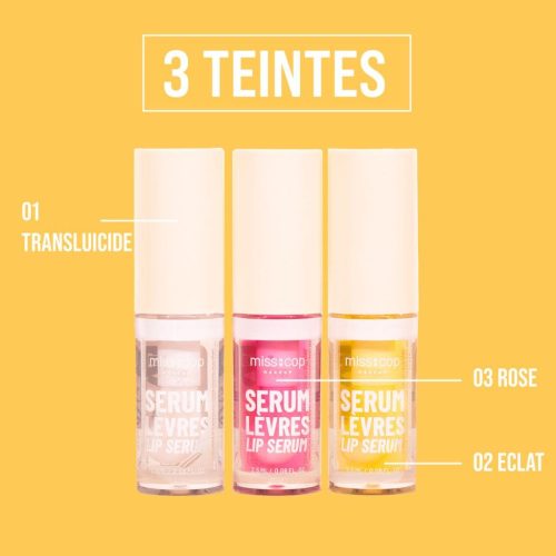 Miss Cop lūpų serumas SERUM LEVRES - 02 Eclat, 2,5ml