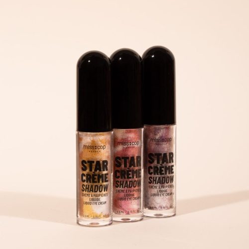 Miss Cop skysti akių šešėliai LIQUIDE SHADOW STAR CREME - 03 Parme