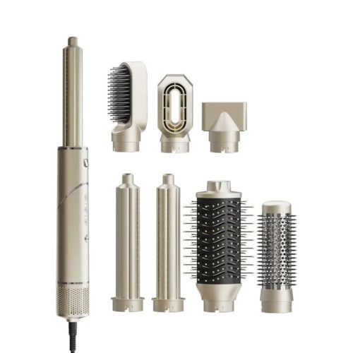 OSOM Professional plaukų džiovintuvas-formuotuvas AXEL Multi Styler OSOMPAXELCH, šampaninės spalvos, 1200W-min OSOM Professional plaukų džiovintuvas-formuotuvas AXEL Multi Styler OSOMPAXELCH, šampaninės spalvos, 7 antgaliai, 1200W