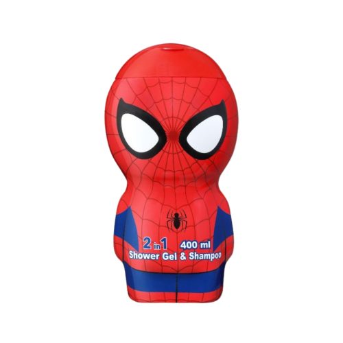 AIR-VAL Spider-Man 3D dušo želė ir šampūnas 2 in 1, 400 ml AIR-VAL Spider-Man 3D dušo želė ir šampūnas 2 in 1, 400 ml