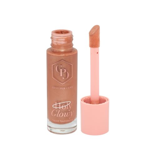Cent Pur Cent Holy Glowy Foundation skystas makiažo pagrindas – Natūralus spindesys ir lengva danga, Medium 30ml (2) Cent Pur Cent Holy Glowy Foundation skystas makiažo pagrindas – Natūralus spindesys ir lengva danga, Medium 30ml