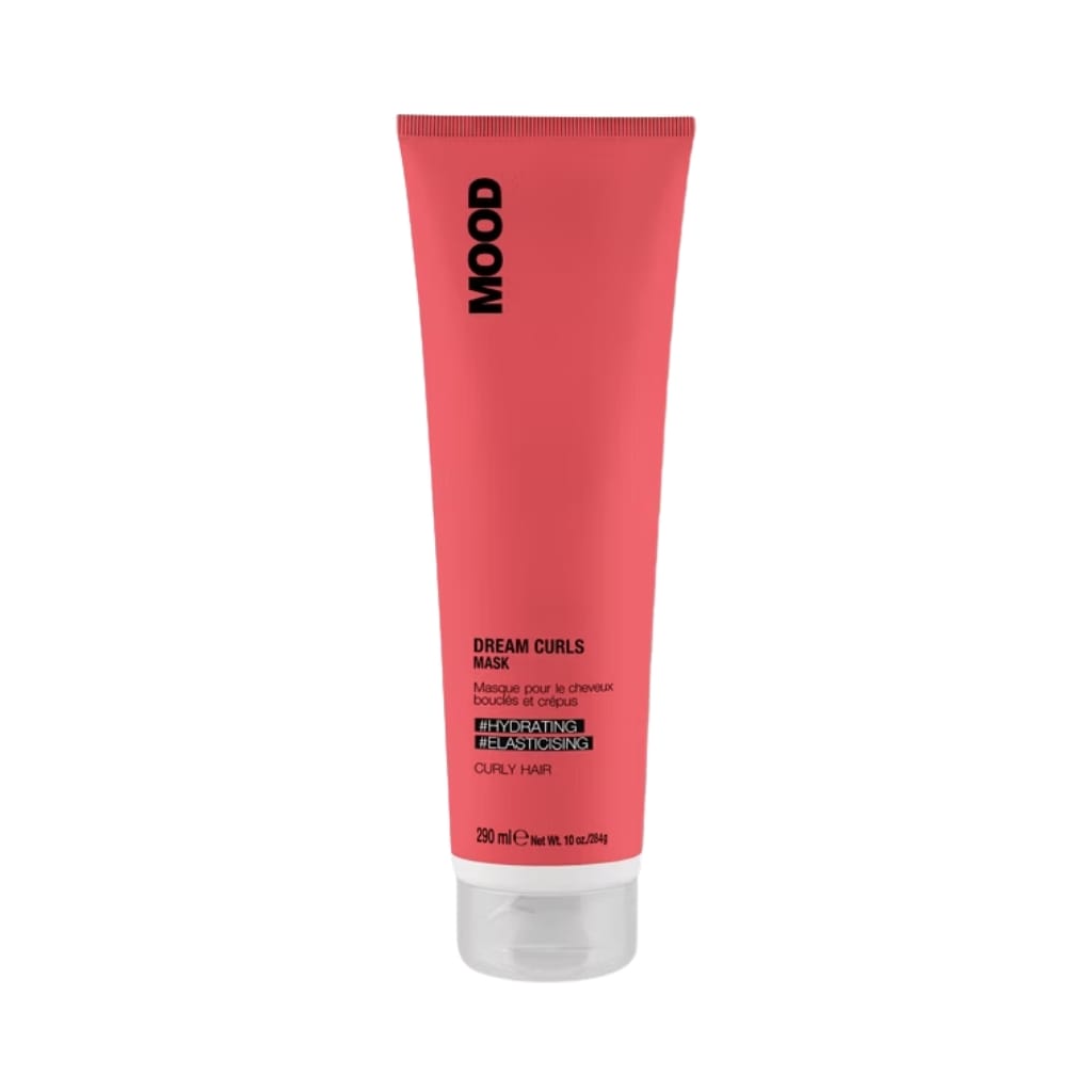 MOOD DREAM CURLS plaukų kaukė nepaklusniem, garbanotiems plaukams, 290ml