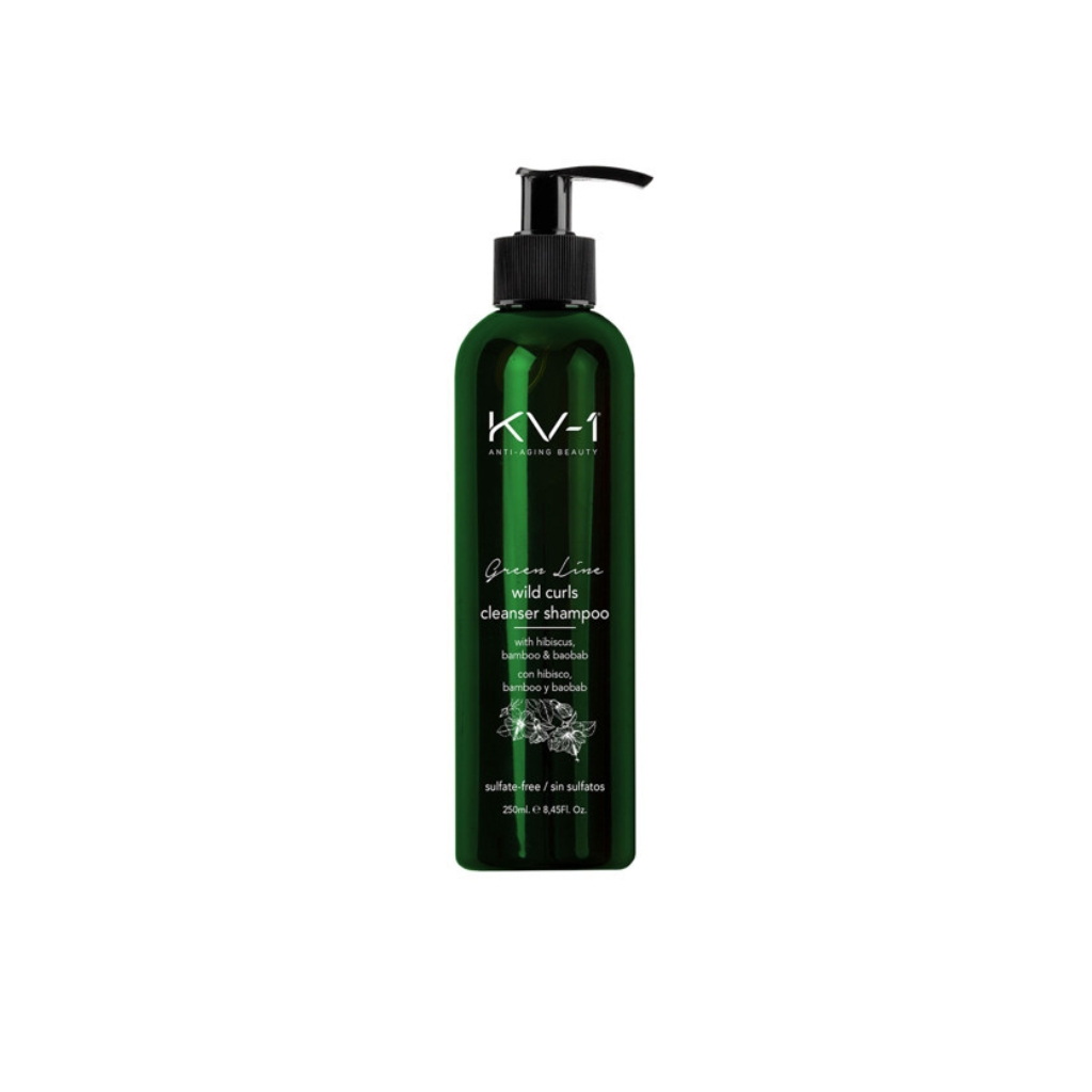 KV-1 šampūnas garbanotiems plaukams GREEN LINE, 250ml