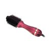 OSOM Professional karšto oro plaukų formuotuvas-džiovintuvas One Step Hot Air Brush OSOM601PL, su infraraudonaisiais spinduliais, slyvinės spalvos,1000 W