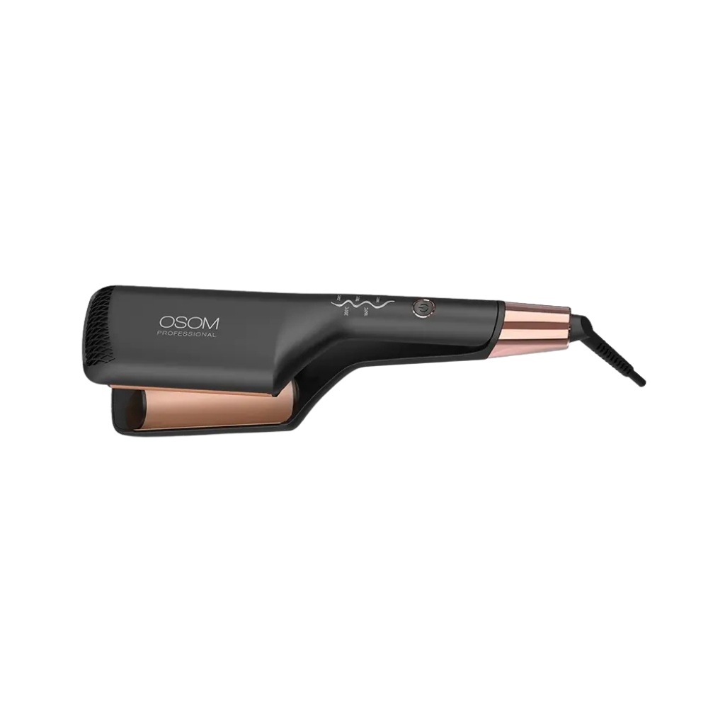 OSOM Professional plaukų formavimo žnyplės Double Barrel Waver Iron OSOMP8732, plokštelės bangos diametras 32 mm