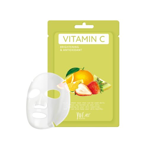 YU.R Me lakštinė veido kaukė su vitaminu C Vitamin C Sheet Mask, 1vnt. YU.R Me lakštinė veido kaukė su vitaminu C Vitamin C Sheet Mask, 1vnt.