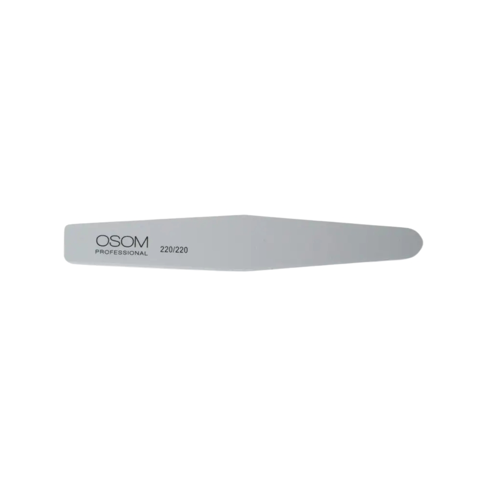 Dildė nagams Osom Professional, Diamond Shape, grey, 220/220, 1 vnt OSOMP2222, 1/12