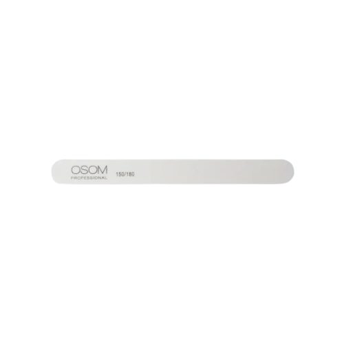 Dildė nagams Osom Professional, Straight Shape, white, 150180, 1 vnt OSOMP15018, 112 Dildė nagams Osom Professional, Straight Shape, white, 150/180, 1 vnt OSOMP15018, 1/12