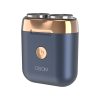 Mini plaukų skutimo mašinėlė-barzdaskutė OSOM Dual Blade Rotary Shaver OSOM02970, mėlynos spalvos Mini plaukų skutimo mašinėlė-barzdaskutė OSOM Dual Blade Rotary Shaver OSOM02970, mėlynos spalvos