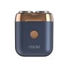 Mini plaukų skutimo mašinėlė-barzdaskutė OSOM Dual Blade Rotary Shaver OSOM02970, mėlynos spalvos Mini plaukų skutimo mašinėlė-barzdaskutė OSOM Dual Blade Rotary Shaver OSOM02970, mėlynos spalvos