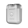 Mini plaukų skutimo mašinėlė-barzdaskutė OSOM Dual Blade Rotary Shaver OSOM02972, pilkos spalvos