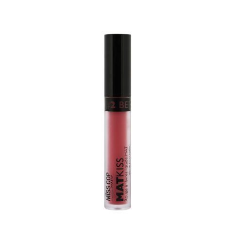Miss Cop skysti lūpų dažai Liquide Mat Kiss 02 - Beige, 2ml