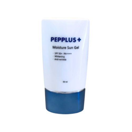 PEPPLUS MOISTURE SUN APSAUGINIS GELIS NUO SAULĖS SPF50+, 50 ML PEPPLUS apsauginis kremas nuo saulės SPF50+, 50ml