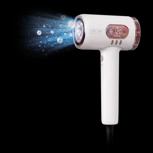 Plaukų džiovintuvas OSOM Professional SmartFlow AI High Speed Plasma Hair Dryer OSOMPSMFLWH, 2000 W, baltos spalvos (4) Plaukų džiovintuvas OSOM Professional SmartFlow AI High Speed Plasma Hair Dryer OSOMPSMFLWH, 2000 W, baltos spalvos