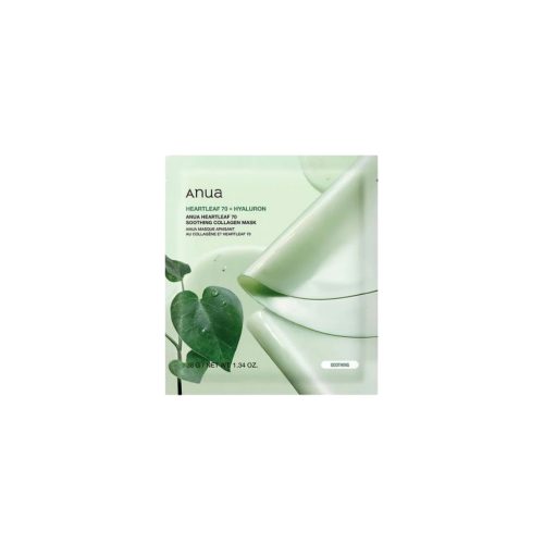 Anua veido kaukė Heartleaf 70 Soothing Collagen Mask Anua veido kaukė Heartleaf 70 Soothing Collagen Mask