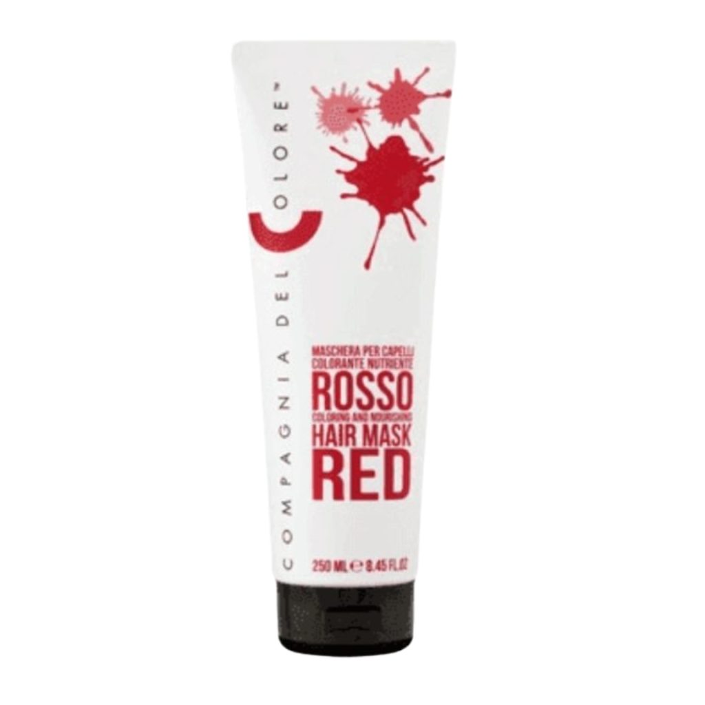 Compagnia Del Colore raudonos spalvos dažanti ir maitinamoji kaukė RED, 250ml