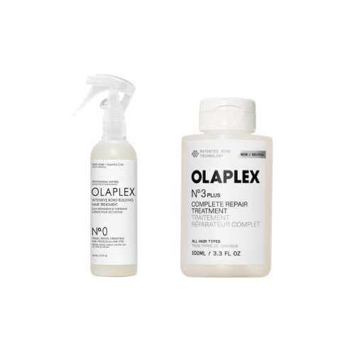 OLAPLEX intensyvaus poveikio plaukų atkuriamasis namų rinkinys - No.0 ir No.3PLUS OLAPLEX intensyvaus poveikio plaukų atkuriamasis namų rinkinys - No.0 ir No.3PLUS